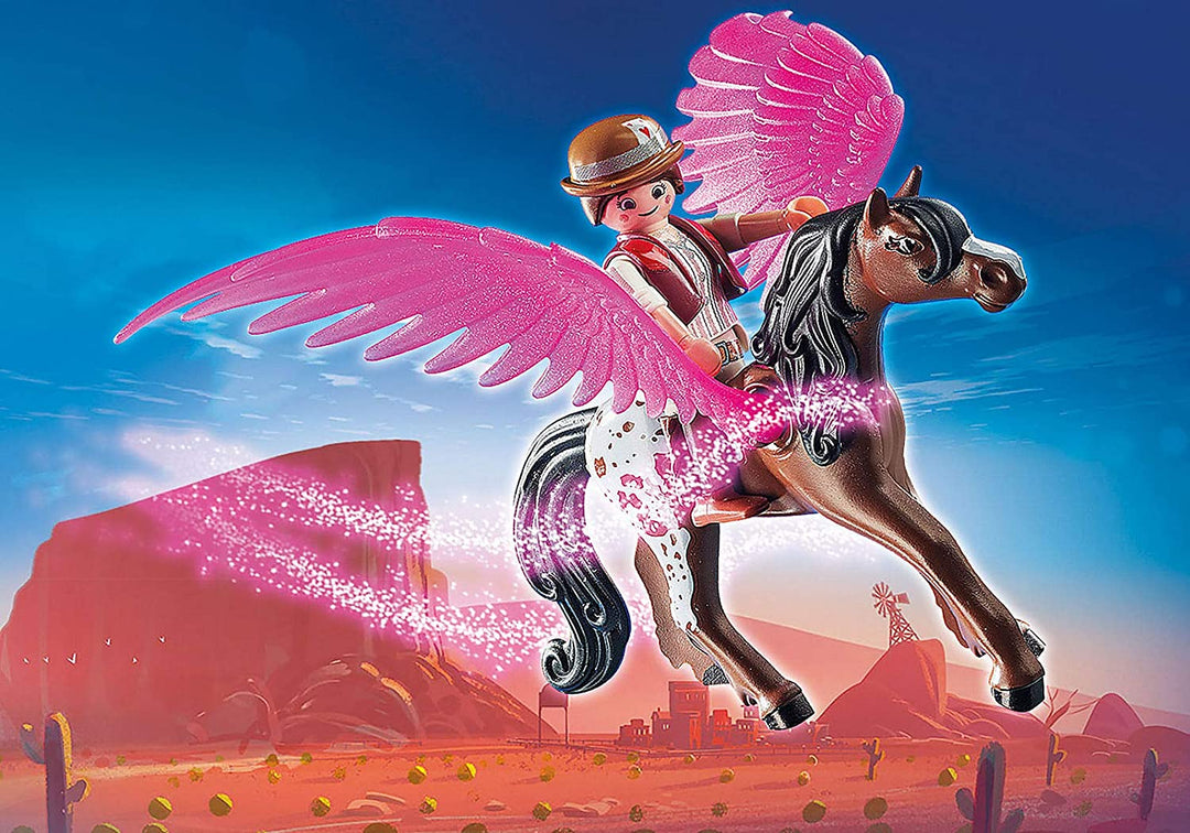 Playmobil The Movie 70074 Marla et Del avec cheval volant