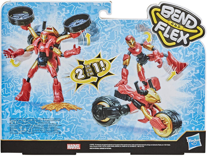 Marvel Bend en Flex, Flex Rider en 2-in-1 motorfiets
