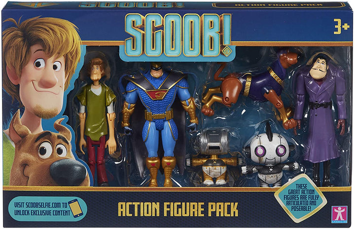 Paquete múltiple de figuras de acción de Scooby Doo 7186 SCOOB