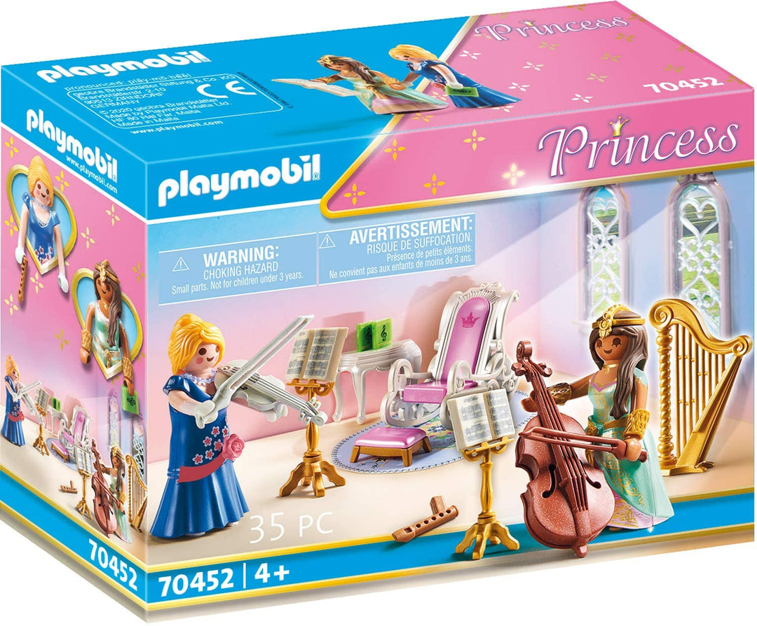 Playmobil 70452 Princess Castle Musikzimmer, für Kinder ab 4 Jahren