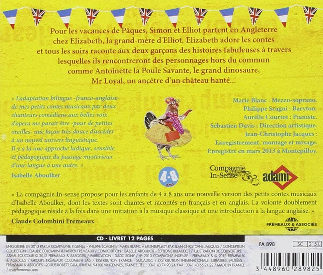Isabelle Aboulker - Antoinette La Poule Savante (Conte Musical Pour Enfants) [Audio CD]