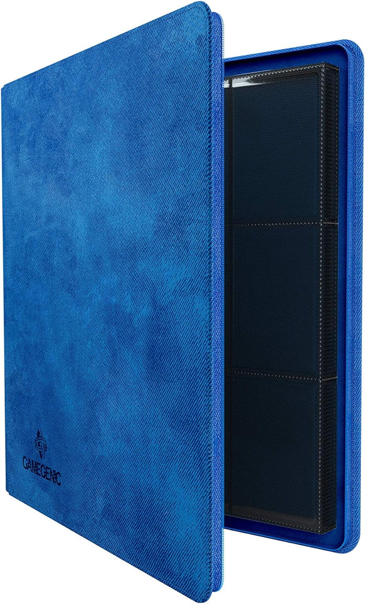 Gamegenic GGS31022ML Zip-Up-Album (24 Taschen), Blau