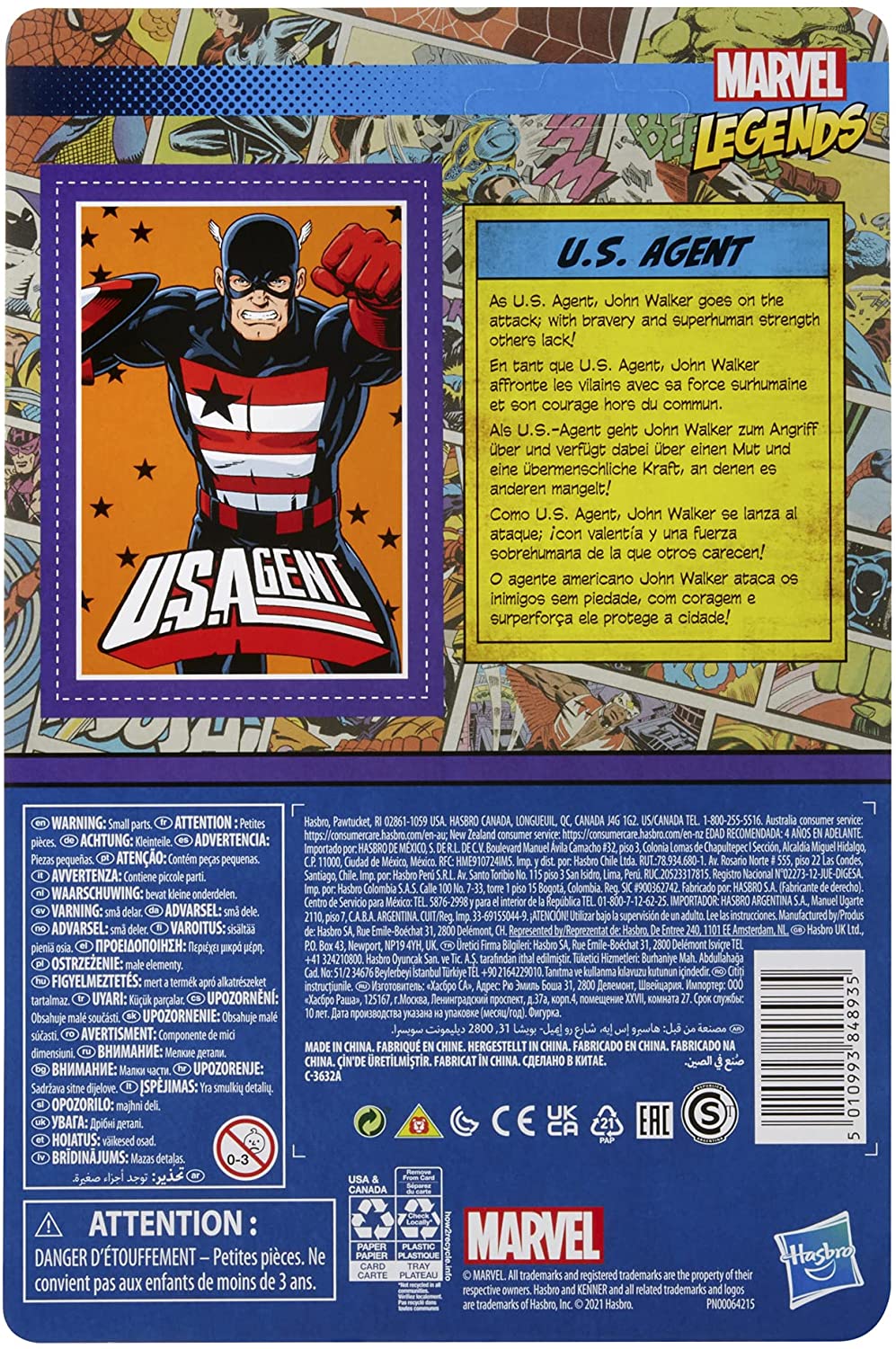 Marvel Legends 3.75 – Retro 21 – US-Agent