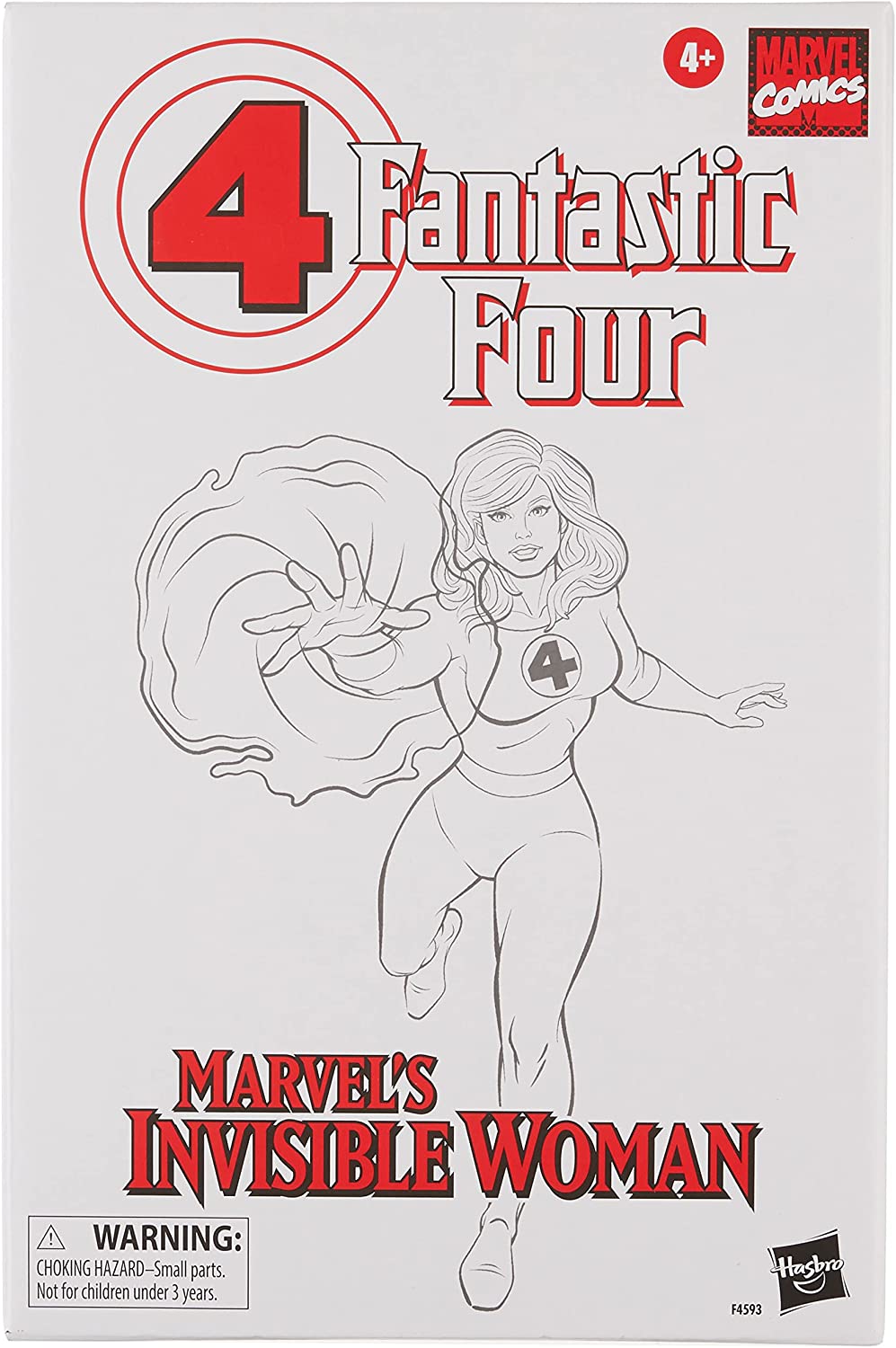 Hasbro, Vintage Legend The 4 Fantastic Invisible Woman 2 Marvel-Figur