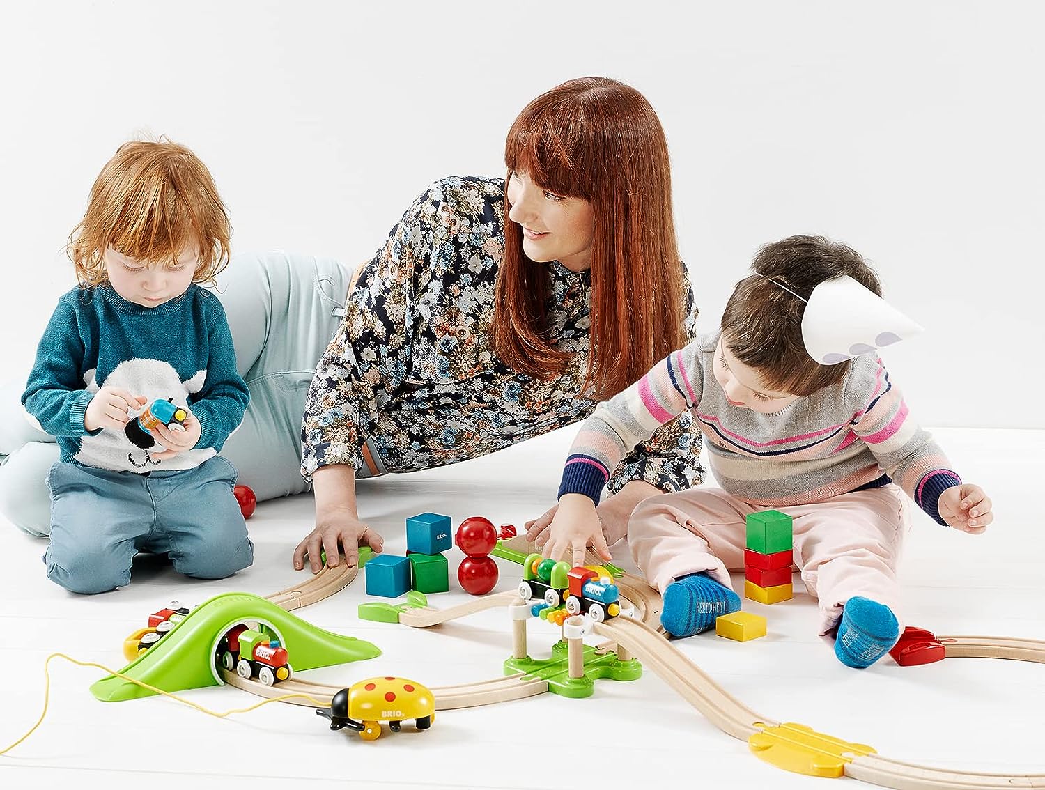 BRIO Meine erste Eisenbahn Anfängerpaket Holzeisenbahn-Set 3