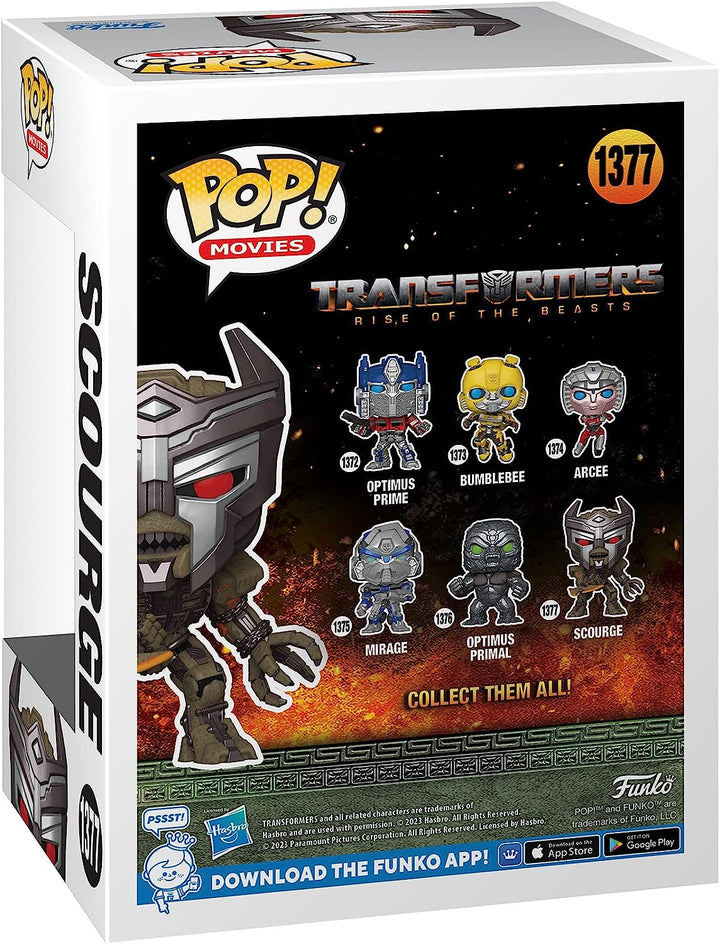 Funko POP! Movies: Transformers: Rise Of The Beasts - Oscar - Scourge Pop! Vinyl