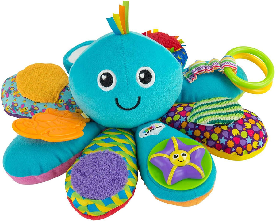 Lamaze Octivity Time Baby Sensory Toy Soft Baby Toy for Sensory Play and Discovery - Yachew