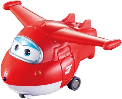 Super Wings EU720040H Transform-a-Bots 4 Pack Jett, Paul, Astra and Donnie