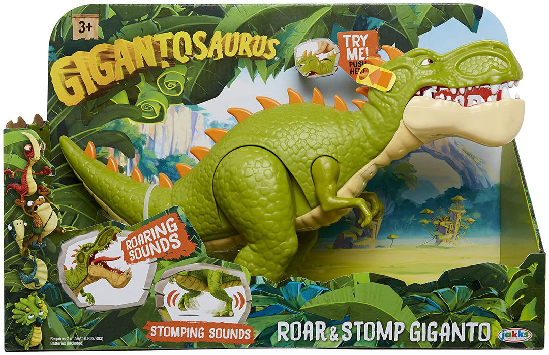 Gigantosaurus Giganto Roar & Stomp Action Figure with Articulated Limbs