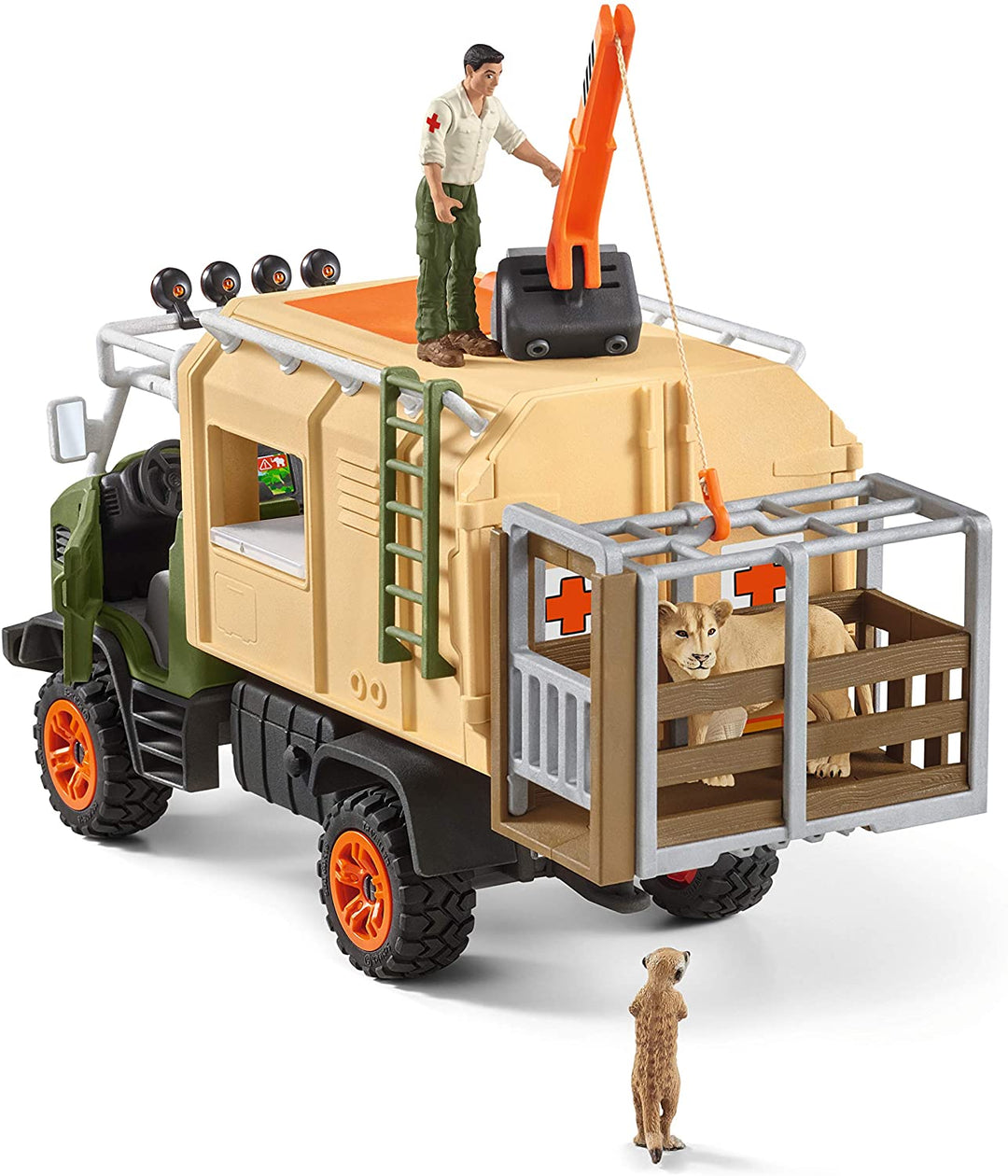 Schleich 42475 Animal Rescue Grand Camion Wild Life