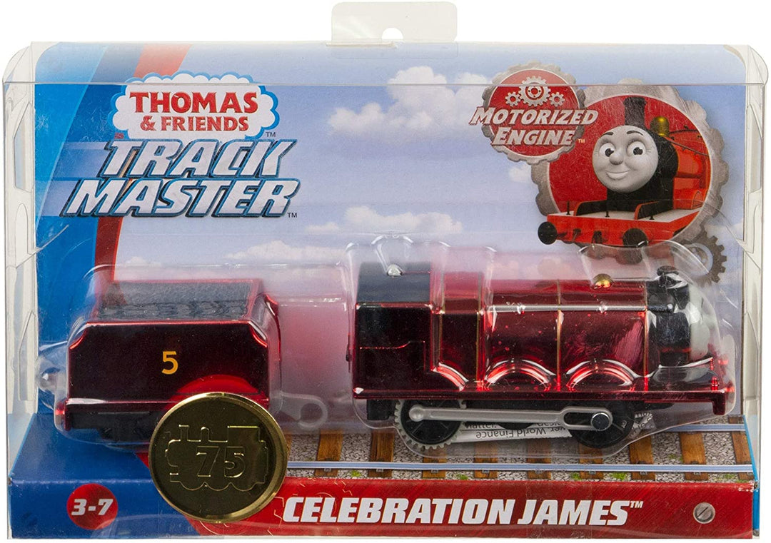 Fisher-Price Thomas &amp; Friends Celebration James Metallic Motorized Engine