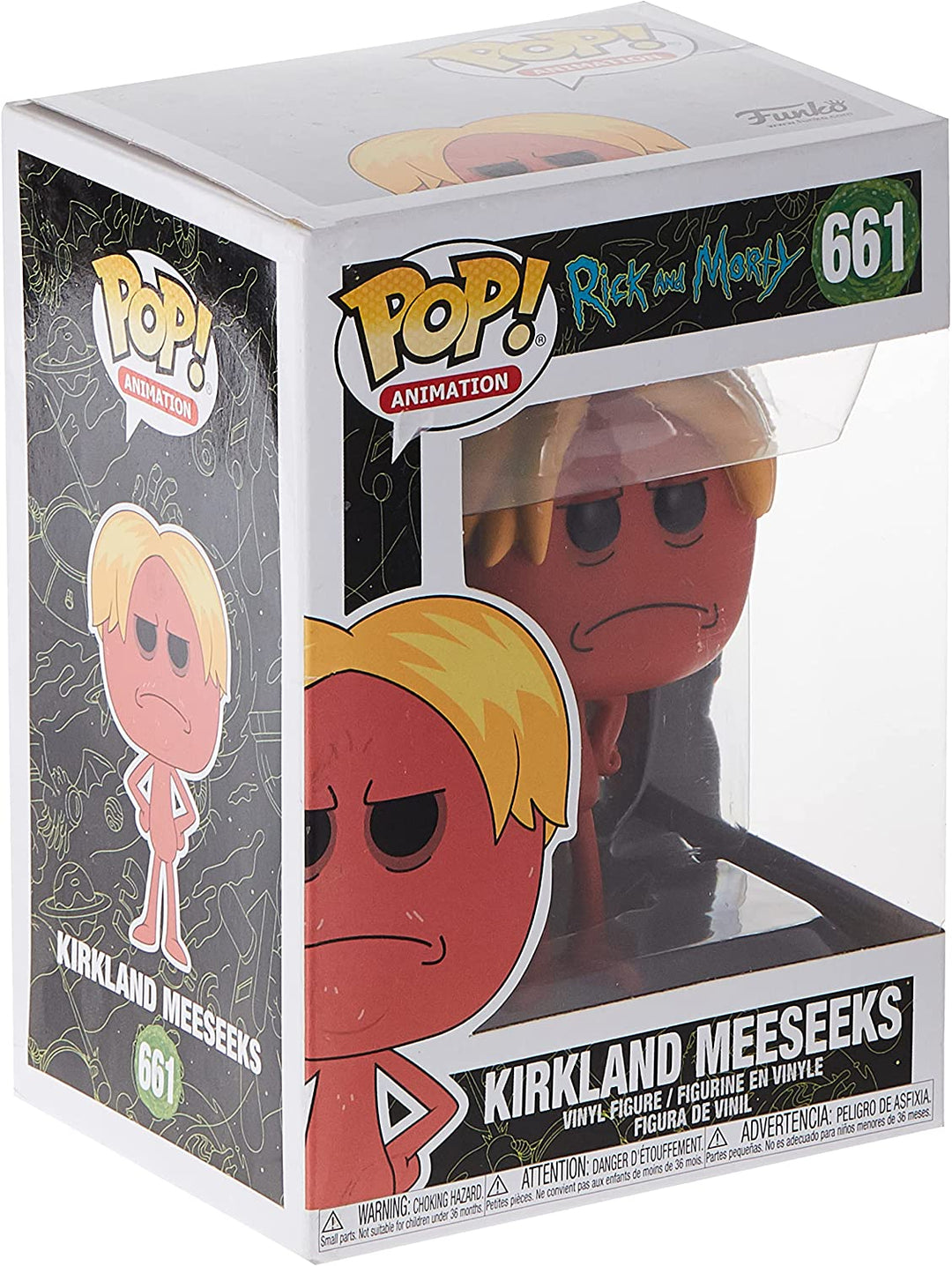Rick & Morty Kirkland Meeseeks Funko 44251 Pop! Vinyl #661