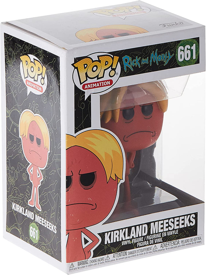 Rick & Morty Kirkland Meeseeks Funko 44251 Pop! Vinyl #661