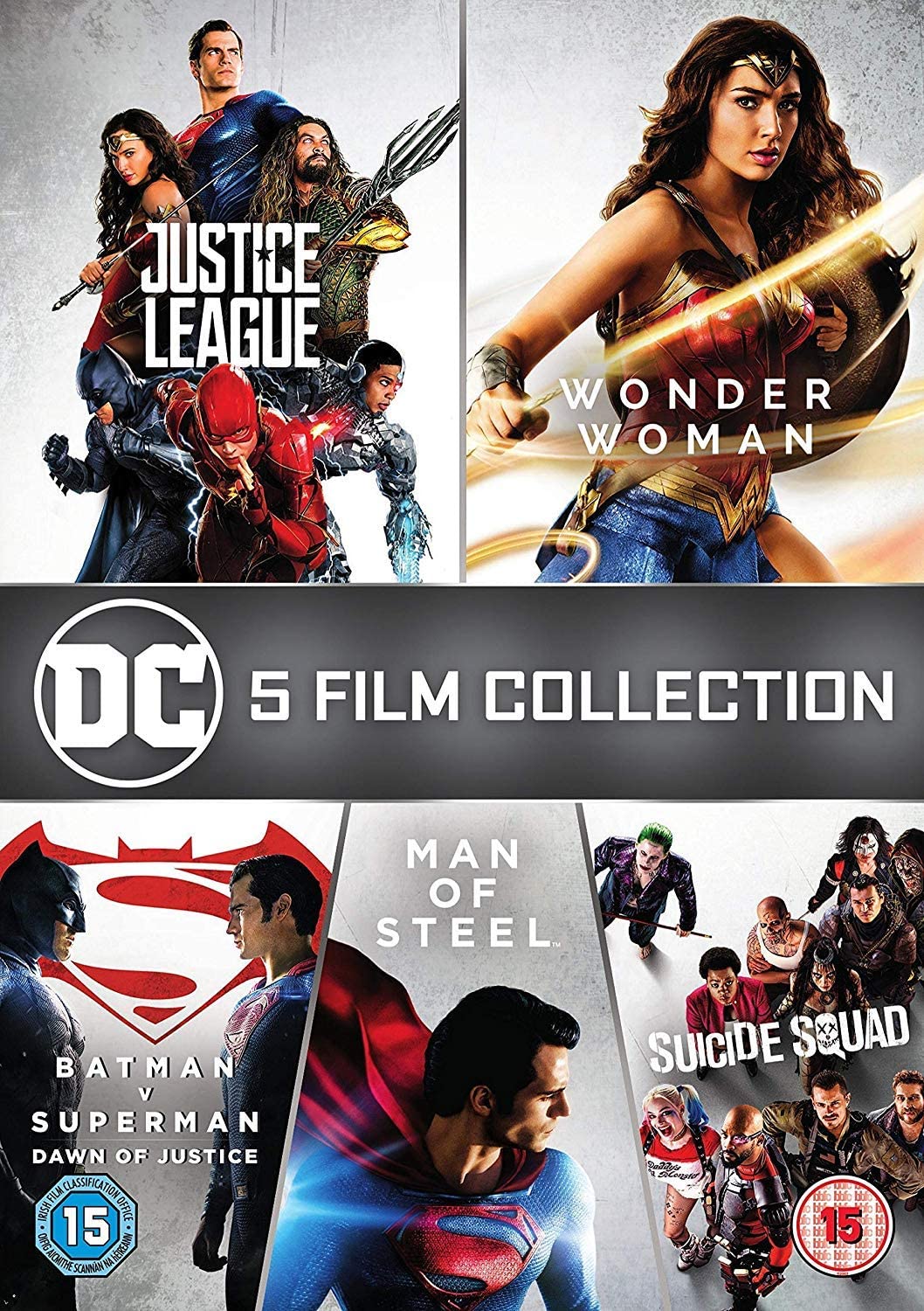 DC 5 Film Collection – Superheld/Fantasy [DVD]