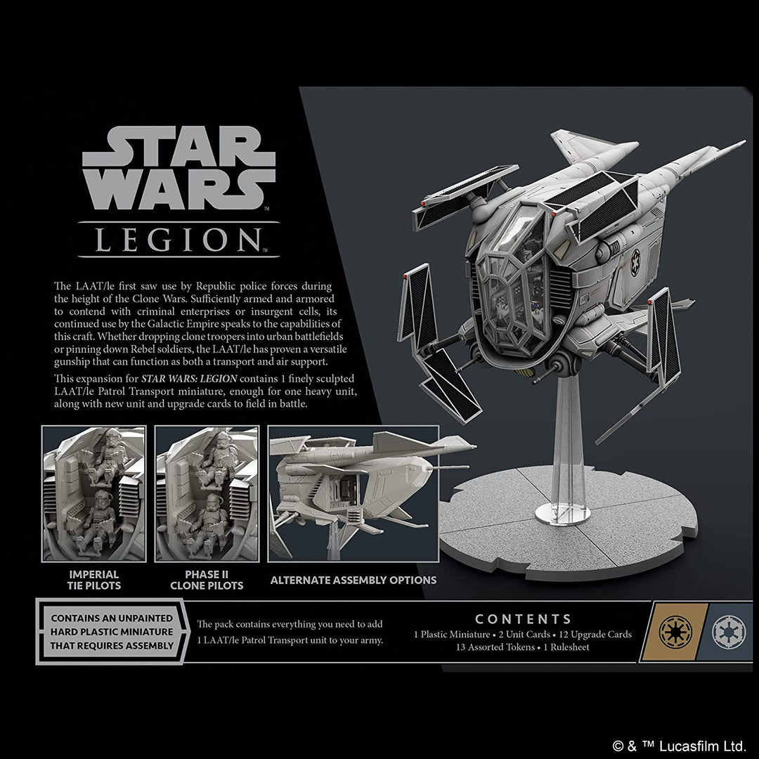Star Wars Legion: Neutral Expansions: LAAT/IE Patrol Transport Unit