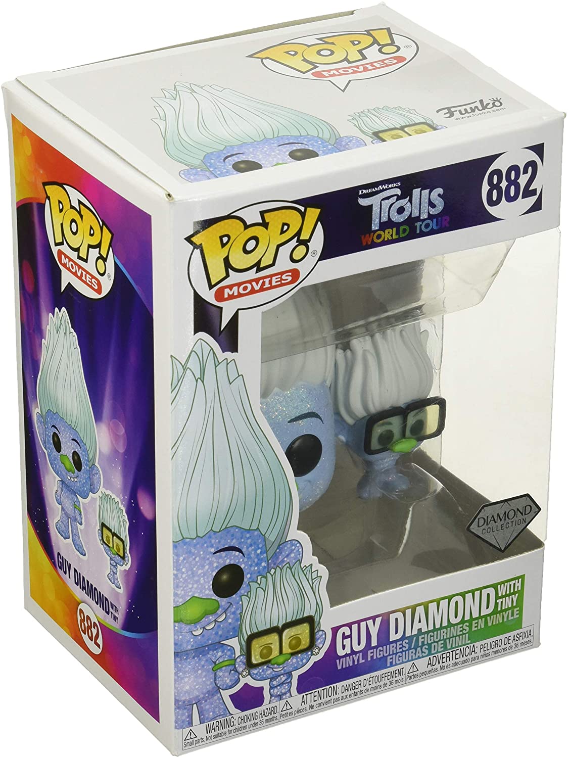 Funko Pop! Animation - Guy Diamond with Tiny Vinyl Figure #882 1