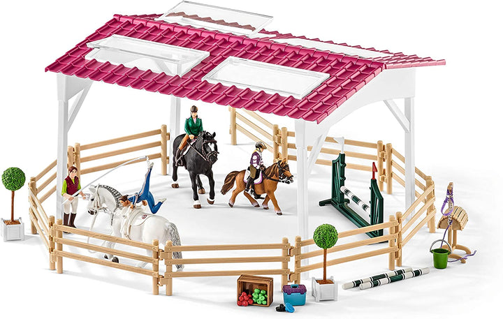 Schleich 42389 Manege met ruiters en paarden