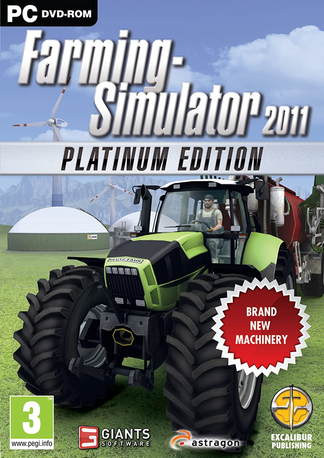 Landwirtschafts-Simulator 2011 – Die Platinum Edition (PC-DVD)