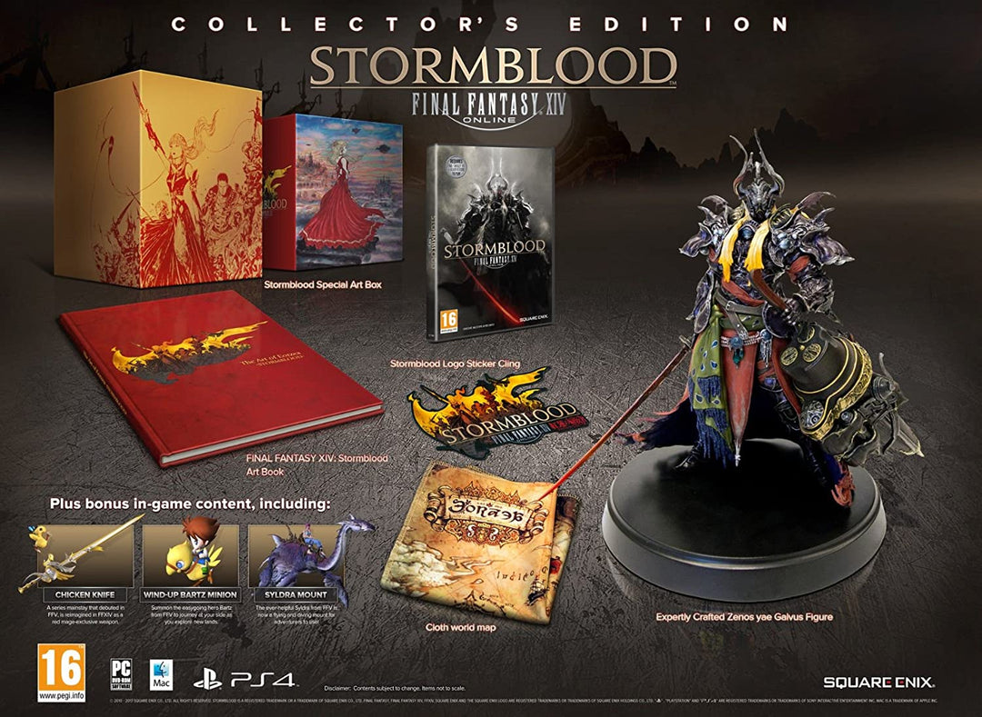 Final Fantasy XIV: Stormblood Collector's Edition (PC-CD)