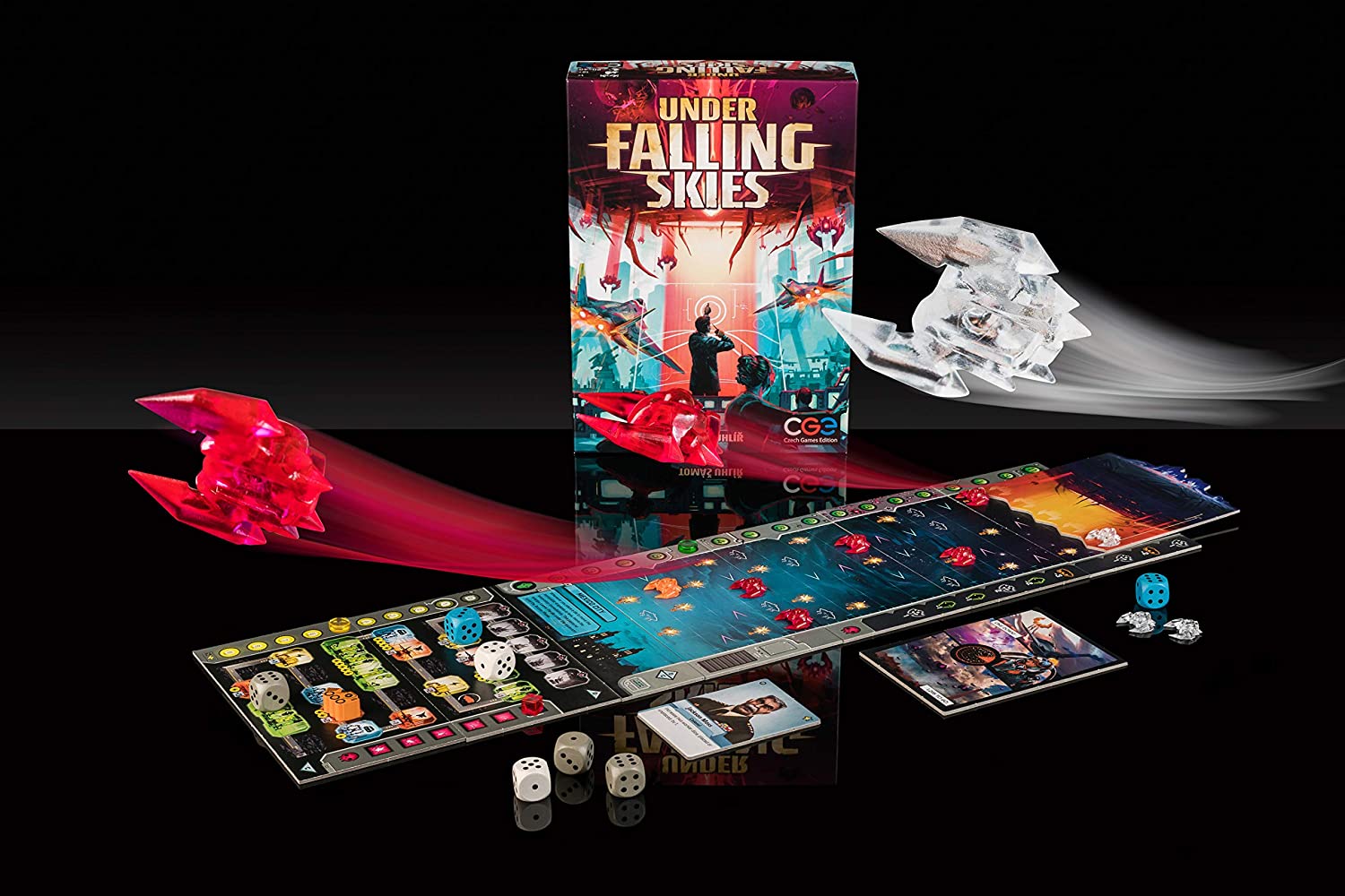 Czech Games Edition Brettspiel „Under Falling Skies“ 7