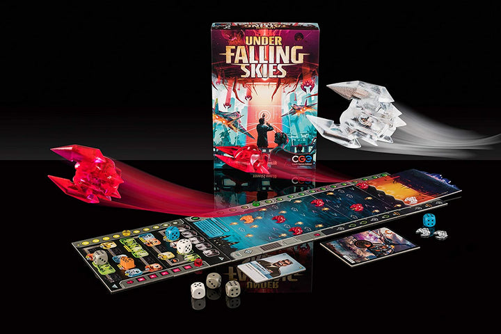 Czech Games Edition | Under Falling Skies | Board Game | 1+ Players | Ages 12+ |