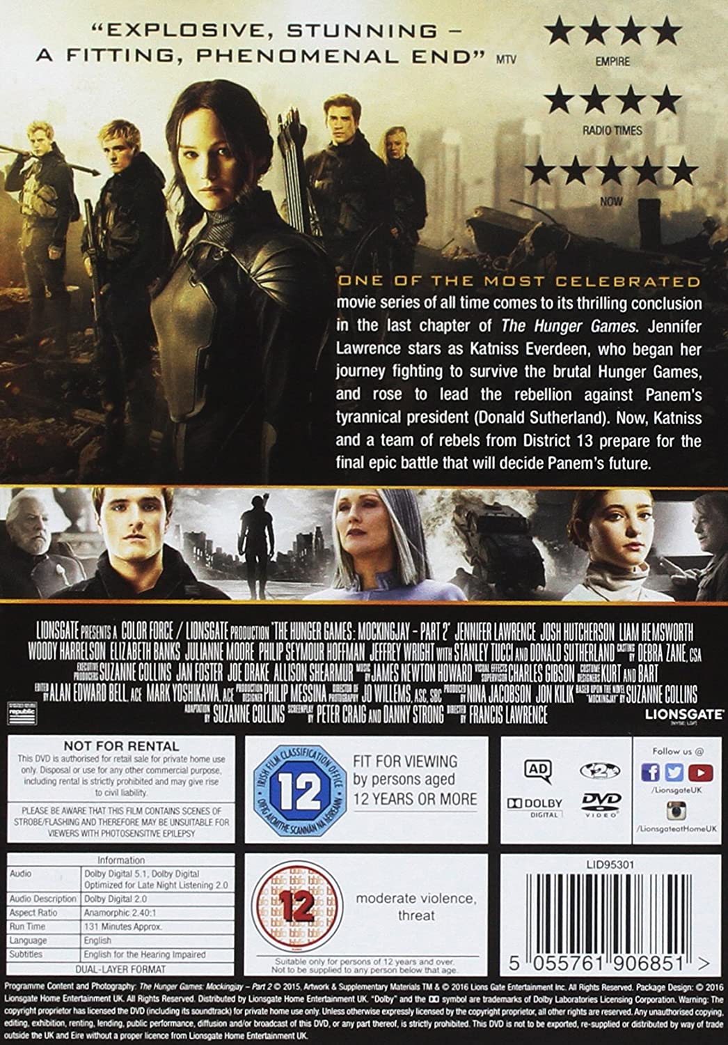 Die Tribute von Panem: Mockingjay - Teil 2 (2015) - DVD 3