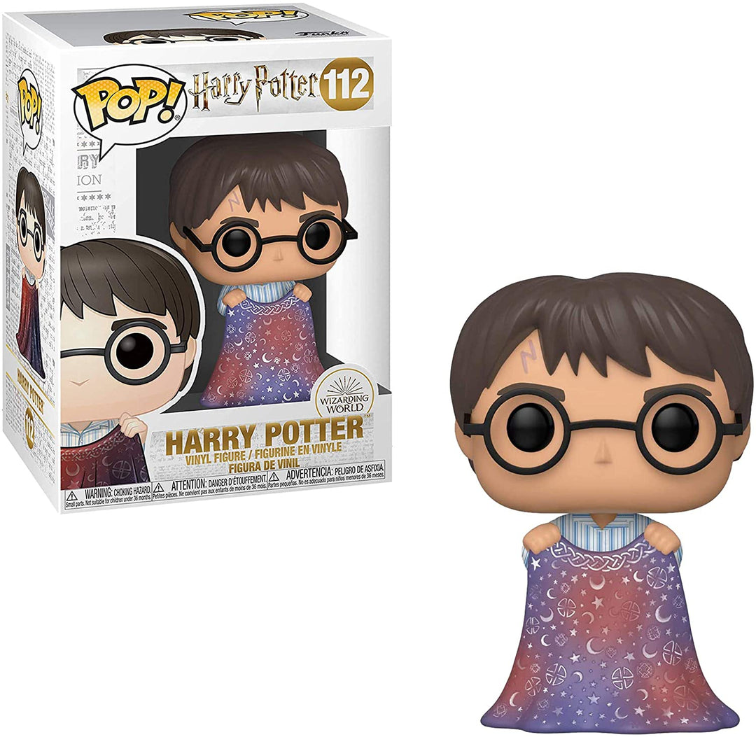 Harry Potter avec cape d&#39;invisibilité Funko 48063 Pop! Vinyle #112