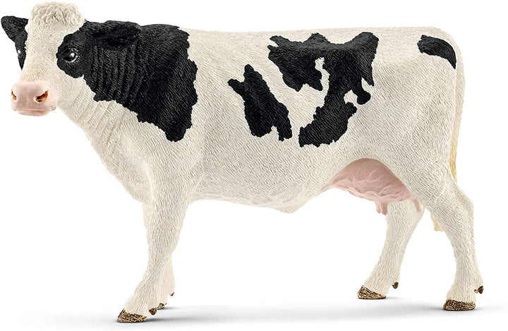 Figura de juguete de vaca Holstein de Schleich Farm World (13797)