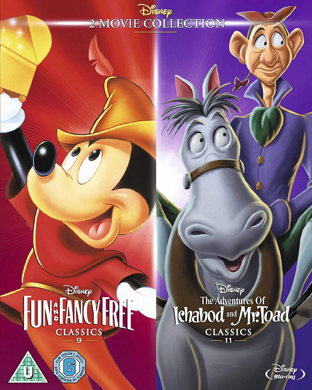 Fun &amp; Fancy Free/ Ichabod und Mr. Toad [Region Free] [Blu-ray]