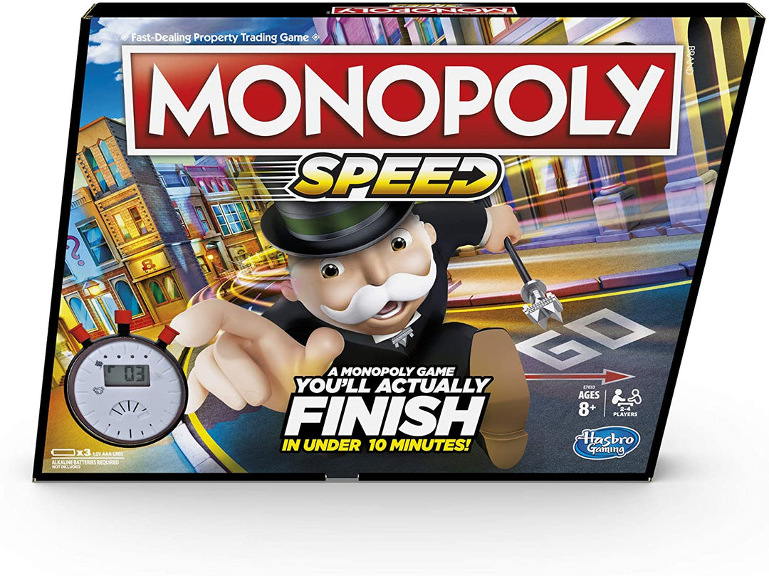 Monopoly-snelheid die je daadwerkelijk in minder dan 10 minuten voltooit!