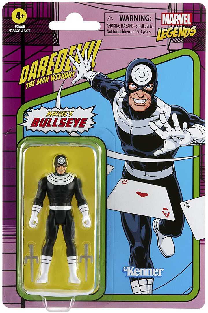 Marvel Hasbro Legends Series 3,75-Zoll-Retro-Kollektion Bullseye-Actionfigur-Spielzeug