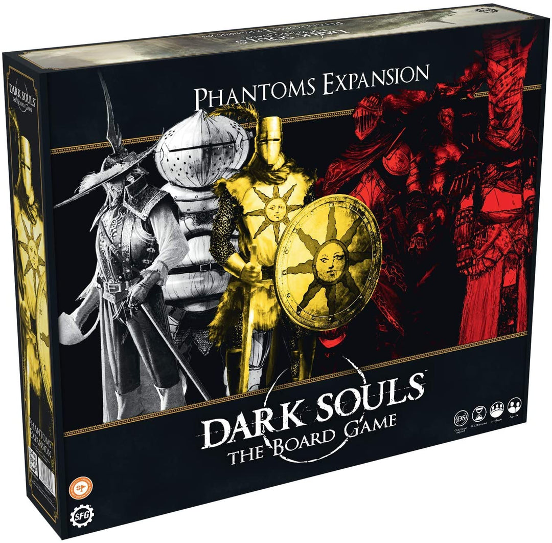 Dark Souls The Board Game: Phantoms Expansion, Fantasy Dungeon Crawl Game with Detailed Invader Miniatures for 1-4 Players, 14 Years Old +
