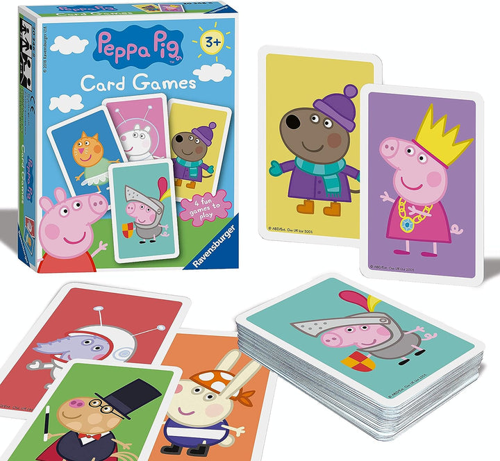 Ravensburger Peppa Pig-Kartenspiel für Kinder ab 3 Jahren – Snap, Happy Families, Swap oder Pairs