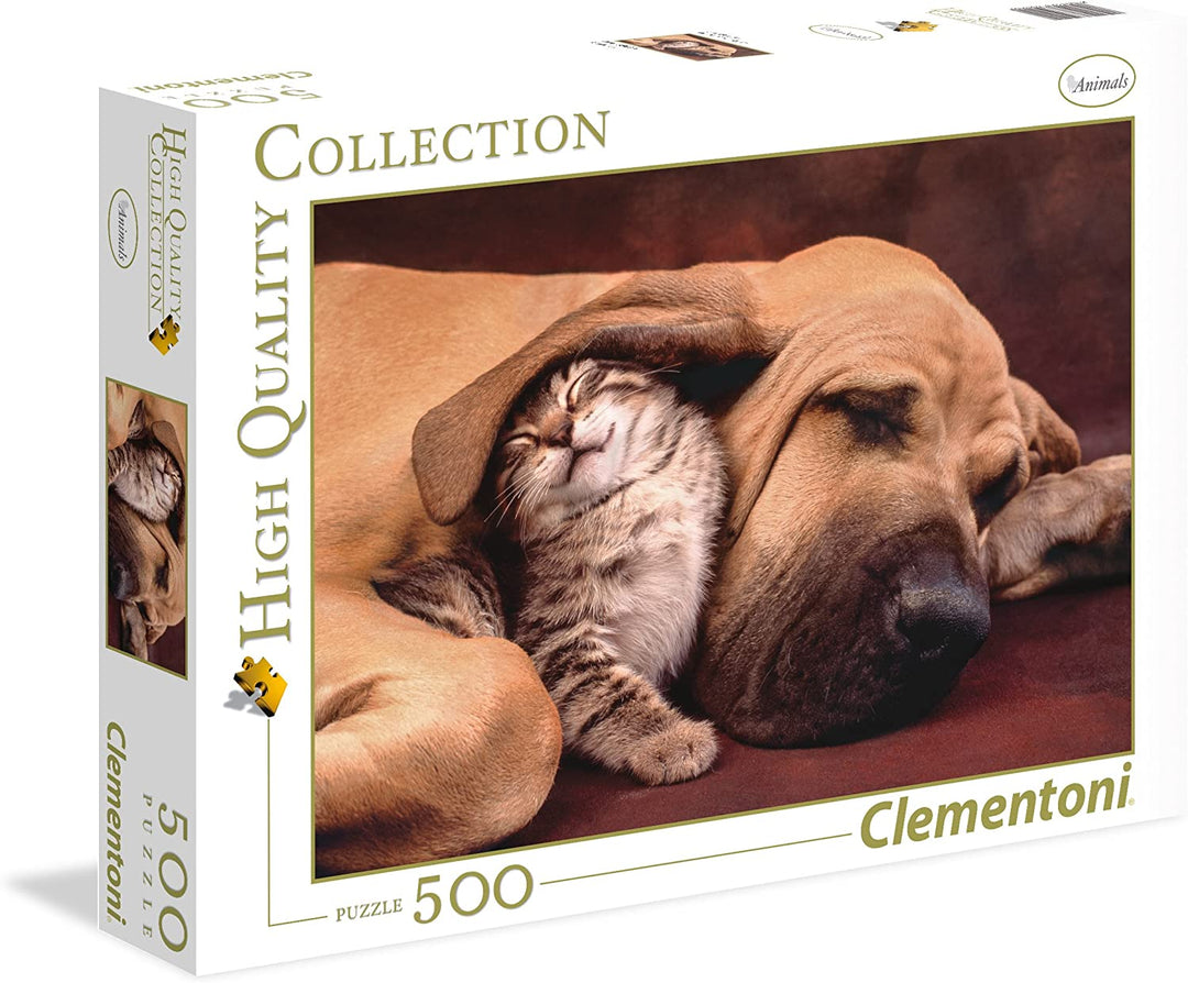 Clementoni - 35020 - Collection - Cuddles - 500 Pieces