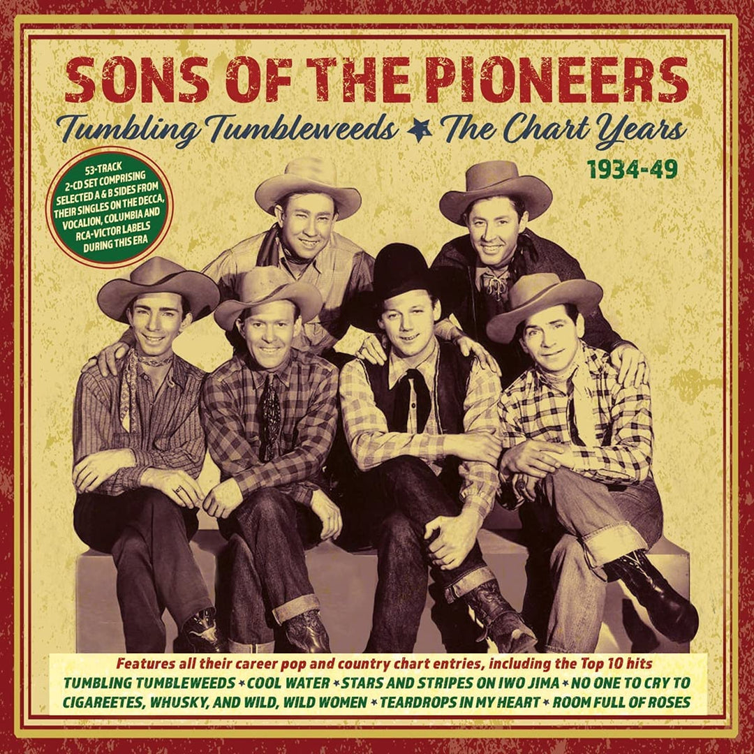 Sons Of The Pioneers - Tumbling Tumbleweeds - The Chart Years 1934-49 [Audio CD]
