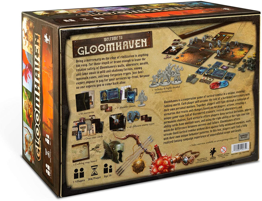 Cephalofair Games CPH0201 Gloomhaven, gemischte Farben, Einheitsgröße