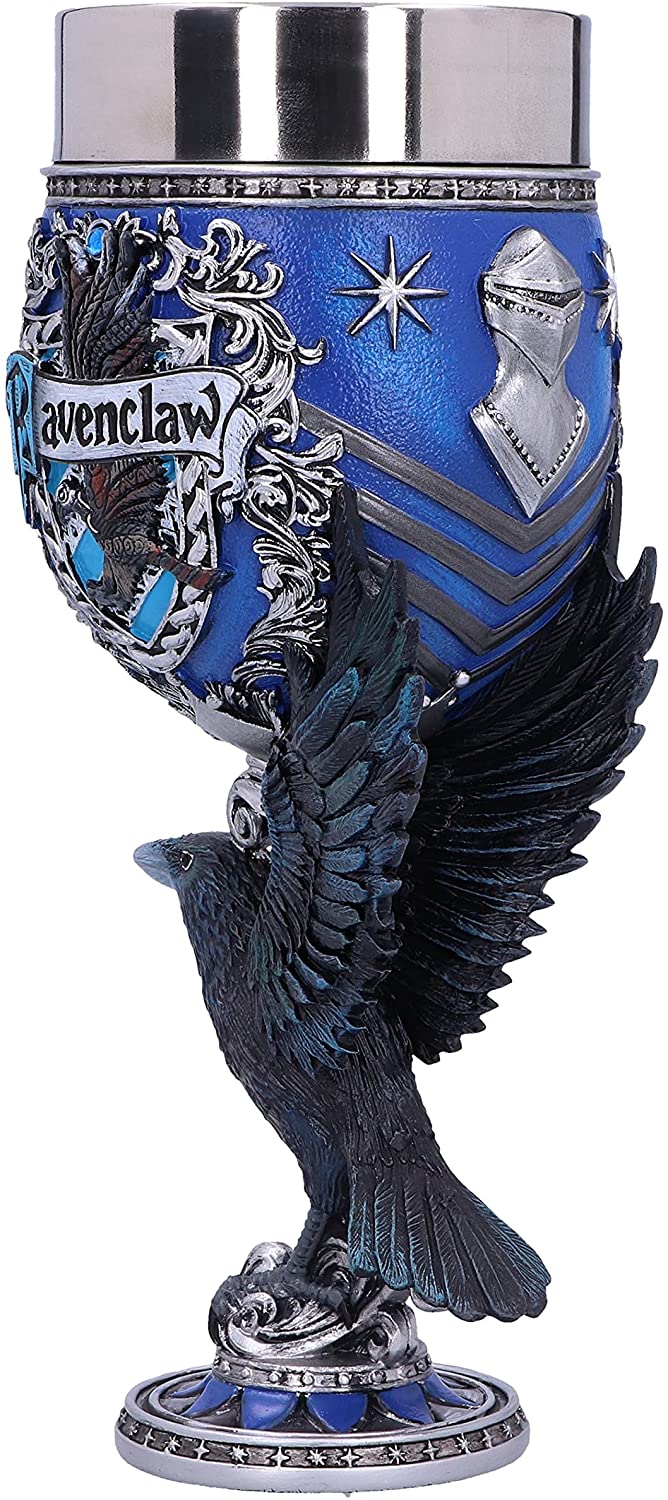 Nemesis Now Ravenclaw Hogwarts House Collectible Goblet - Resin, Hand-Painted 6