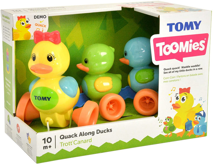 Toomies E4613 Quack Along Ducks E4613C, Mehrfarbig