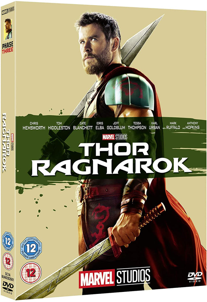 Thor Ragnarok – Action/Fantasy [DVD]