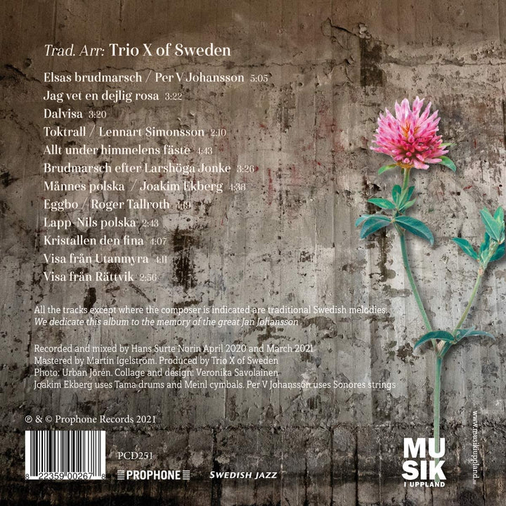 Trad. Arrangeur: Trio X of Sweden [Prophone: P 251] [Audio CD]