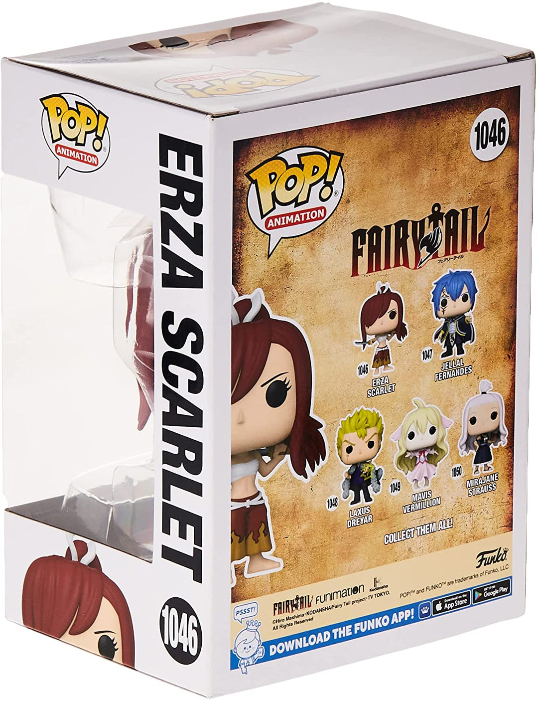 Fairy Tail Erza Scarlet Funko 57338 Pop! VInyl #1046