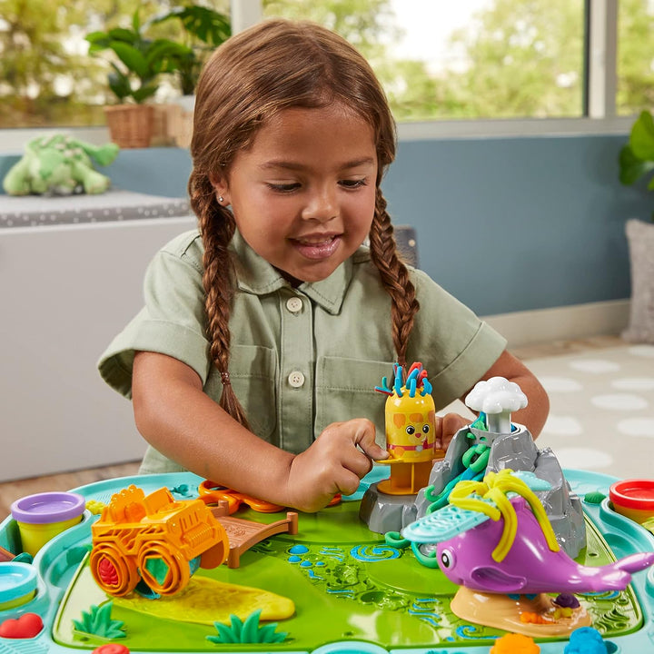 Play-Doh All-in-One Creativity Starter Station - Flip & Play Activity Table for Ages 3+