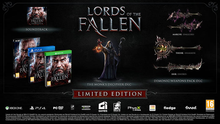 Señores de los caídos - Edición limitada (Xbox One)
