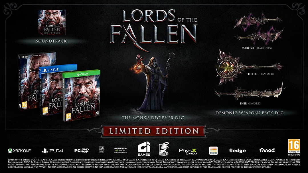 Lords of the Fallen - Edizione limitata (Xbox One)