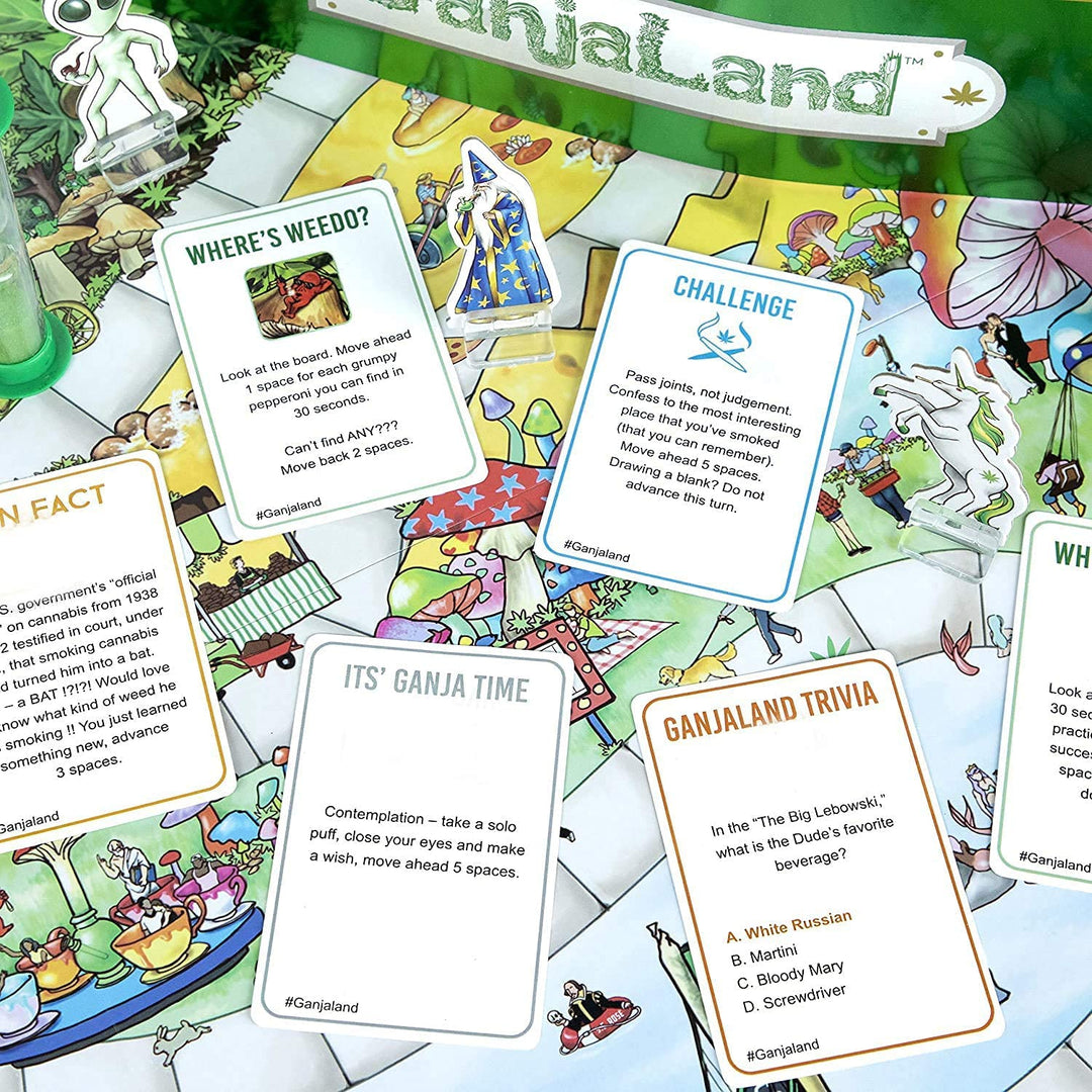 What Do You Meme GanjaLand - An Epic Weed Adventure Board Game