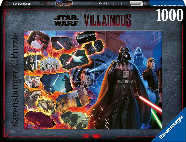 Ravensburger 17339 Star Wars Villainous Darth Vader 1000-teiliges Puzzle für