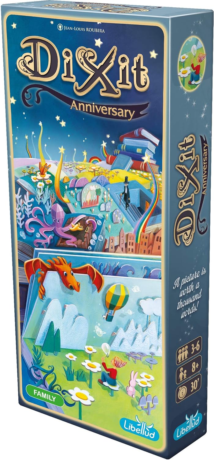 Libellud ASMDIX11EN Dixit 10th Anniversary Expansion, Mixed Colours