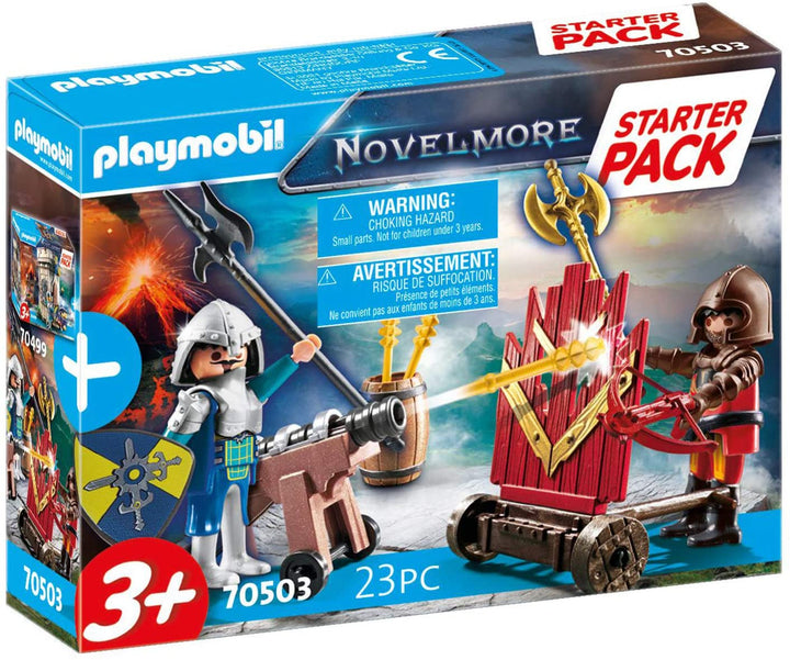 Playmobil 70503 Novelmore Knights&#39; Duel Small Starter Pack, pour les enfants à partir de 3 ans