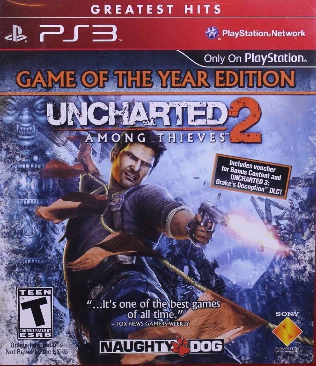 UNCHARTED 2: Among Thieves - Game of The Year Edition - Playstation 3[a popular [low-priced] edition] [?????]