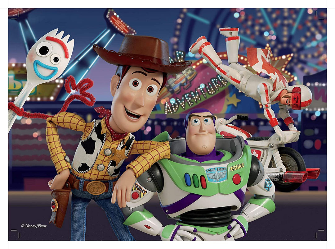 Puzzle 4 en 1 de Disney Toy Story 4 - En maleta